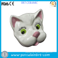 Cute funny cat porcelain Glasses Holder Stand